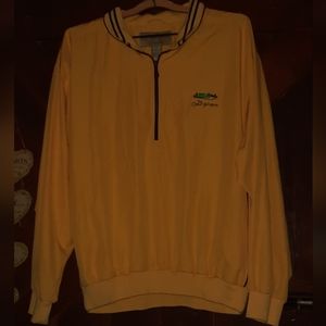 Cutter & Buck Yellow Windbreaker Jacket